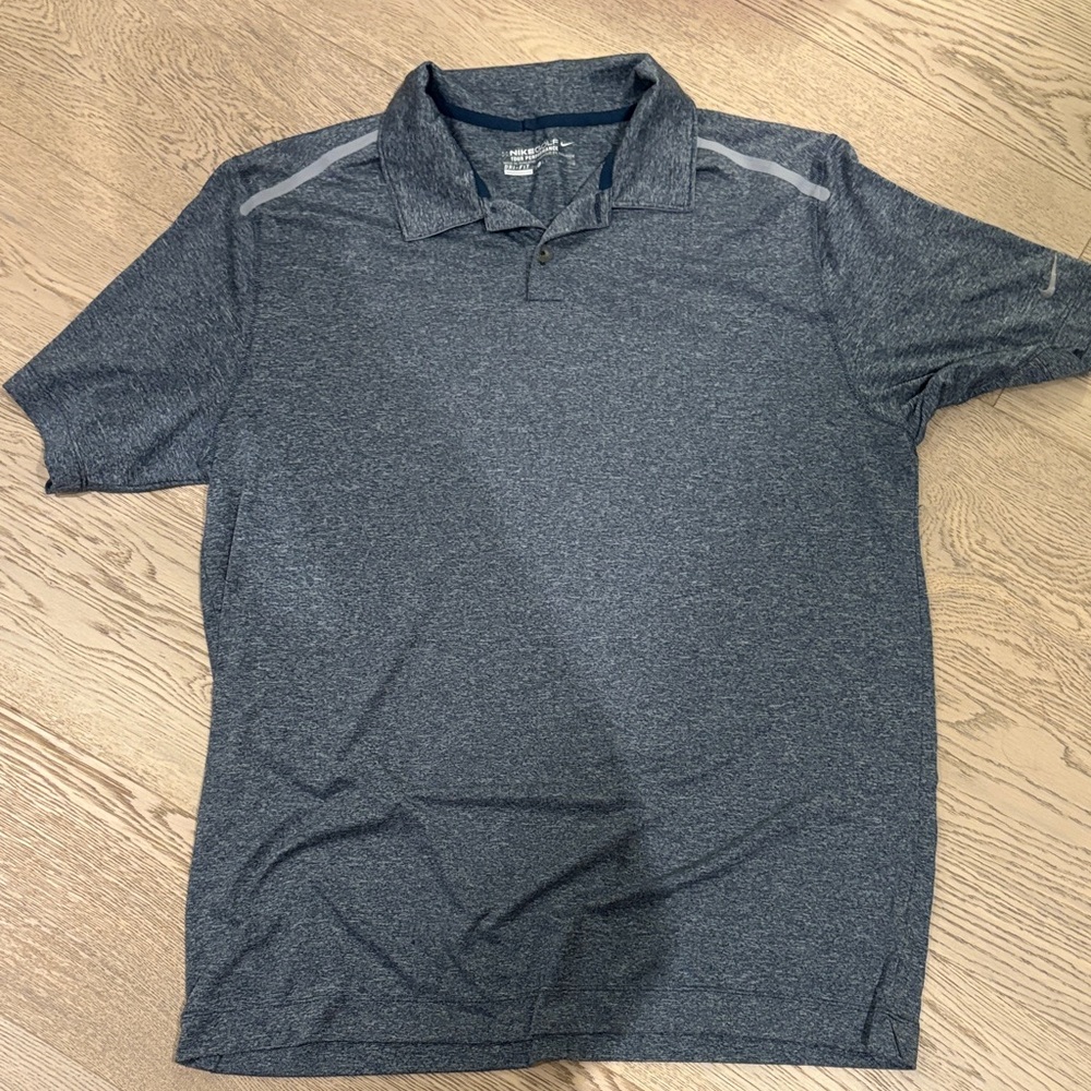 Nike Men's Charcoal Polo Shirt